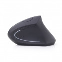 Gembird juhtmevaba hiir Optical, must (MUSW-ERGO-01)