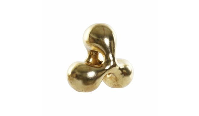 Decorative Figure DKD Home Decor 28,5 x 18 x 26 cm Abstract Golden