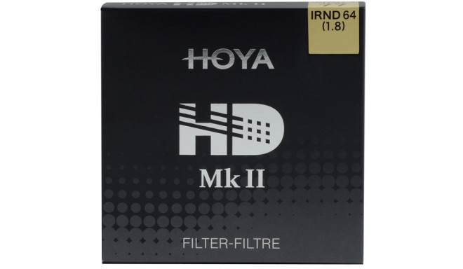 Hoya filter neutraalhall HD Mk II IRND64 62mm