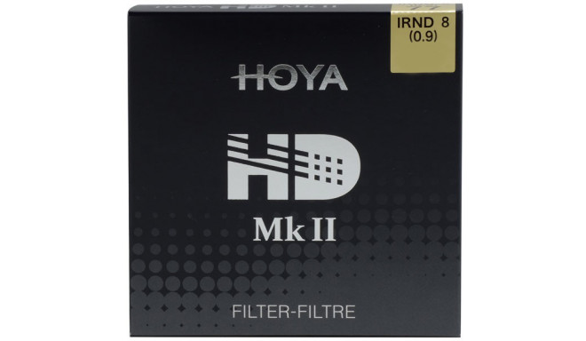 Hoya filter neutral density HD Mk II IRND8 49mm