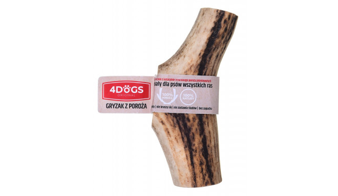 4DOGS - Deer antlers dog chew (easy) - M