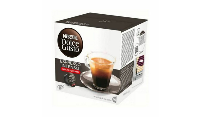 Kohvikapslid Nescafé Dolce Gusto 60924 Espresso Intenso Decaffeinato (16 uds)