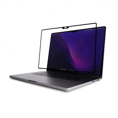 Moshi iVisor AG - Matowa folia ochronna na ekran MacBook Pro 16" (M3/M2/M1/2023-2021) (Black/Clear/M