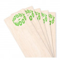 Balsa wood sheet 30mm medium hardness