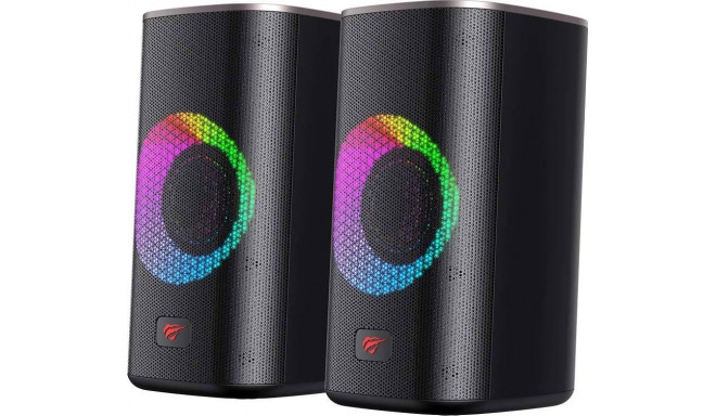 Havit SK212 arvutikõlarid 2.0 Bluetooth RGB