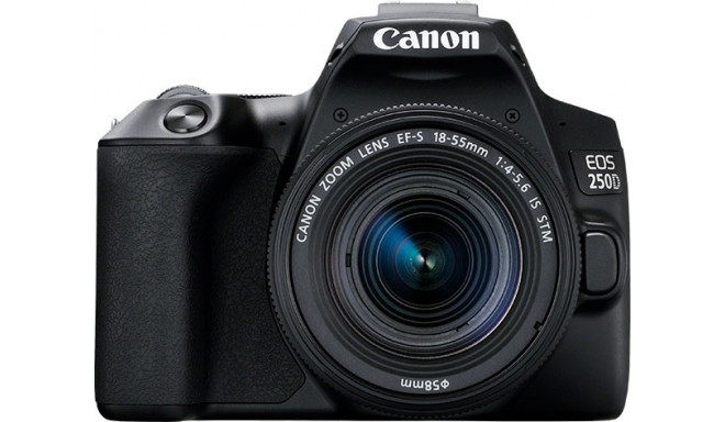 Canon EOS 250D + 18-55mm IS STM Kit, черный (открытая упаковка)