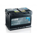 Aku Exide Premium 77Ah760A 278x175x190 -+