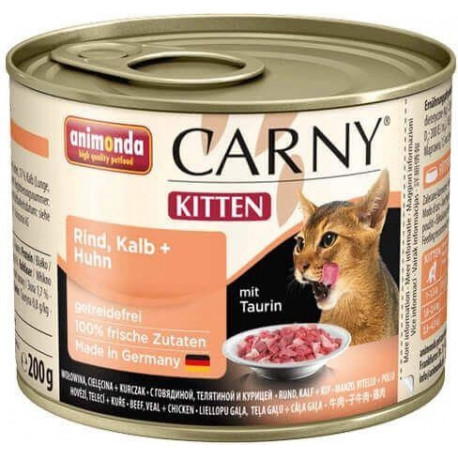 ANIMONDA CARNY KITTEN TASTE 200G