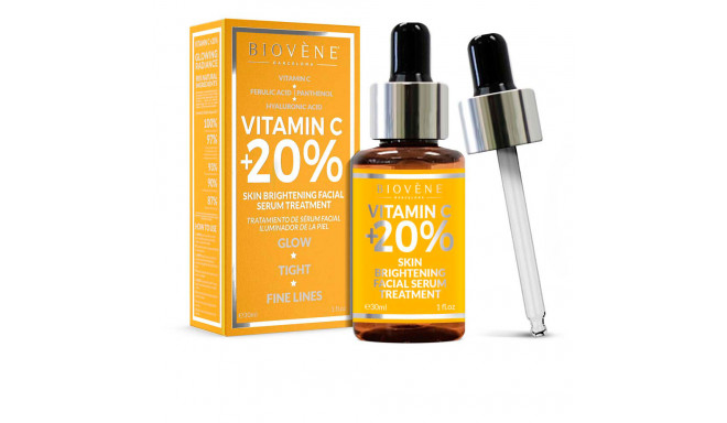 BIOVÈNE VITAMIN C +20% skin brightening facial serum treatment 30 ml