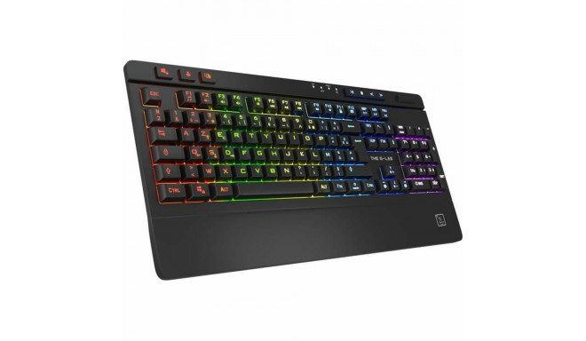 Игровая клавиатура Gaming The G-Lab Titanium Чёрный французский AZERTY