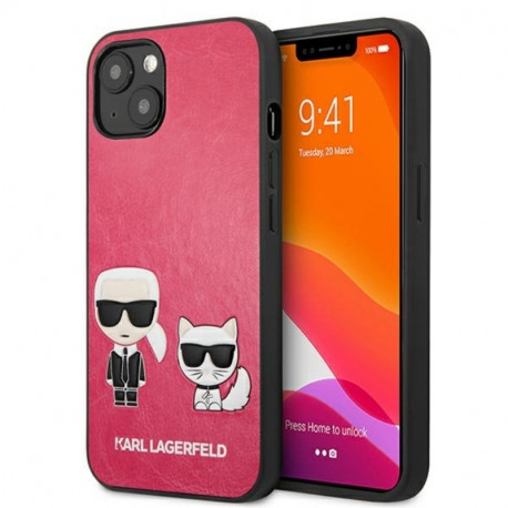 Karl Lagerfeld PU Leather Karl & Choupette Embossed - Case for iPhone ...