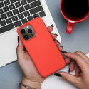SILICONE Case for HUAWEI P30 Lite peach