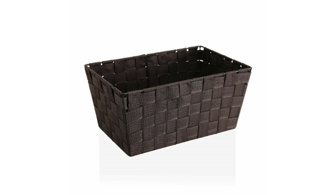 Basket Versa Large Brown Textile (20 x 15 x 30 cm)