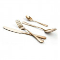 Cutlery set Quid Celebrant (24 pcs) Stainless steel (Black)