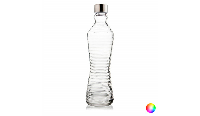 Bottle Quid Line Glass 1 L - Transparent