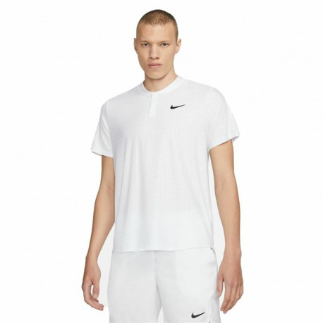 Polo lühikeste varrukatega, meeste Nike Court Dri-Fit Advantage Valge - S