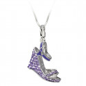 Naiste Amuletid Glamour GS2-19 | Lilla (4 cm)