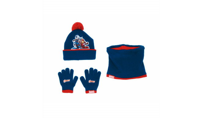 Hat, Gloves and Neck Warmer The Avengers Infinity Red