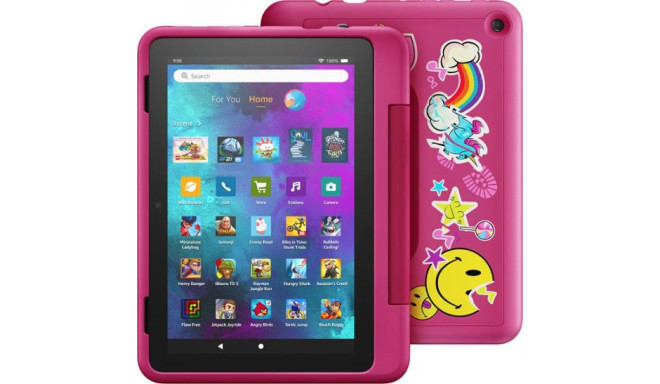Amazon Fire HD 8 32GB Kids Pro, rainbow universe