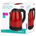 Omega kettle OEK802 1.8l 1500W, red