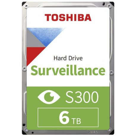 Toshiba HDD 6TB S300 Video Surveillance 3.5"