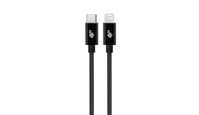 Kabel Lightning MFi - USB C czarny 1m