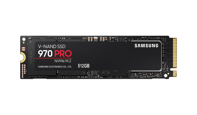 Samsung SSD 970 PRO M.2 512GB PCI Express 3.0 V-NAND MLC NVMe