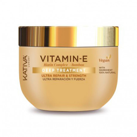 KATIVA VITAMINA E biotina & bamboo deep treatment 300 ml