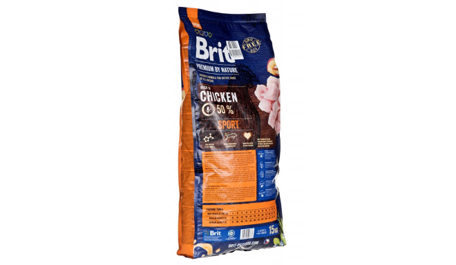Brit Premium By Nature Sport - dry dog food - 15kg