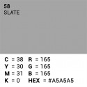 Superior Background Paper 58 Slate Grey 2.72 x 25m
