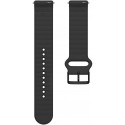 Polar watch strap 20mm S-L T, black