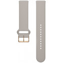 Polar watch strap 20mm S-L T, greige