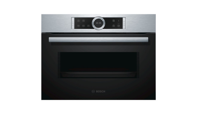 Bosch Serie 8 CFA634GS1 integreeritav mikrolaineahi, 36 L, 900 W, must, roostevaba teras