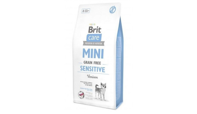 BRIT Care Mini Sensitive Hirveliha - kuiv koeratoit - 7 kg