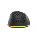 Natec GENESIS Krypton 555 Wired gaming mouse 8000 DPI RGB Black
