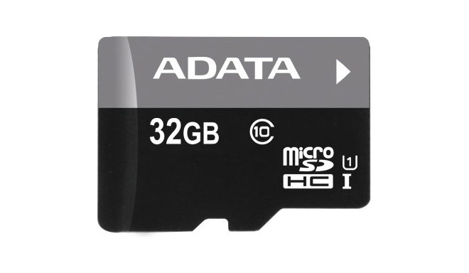 ADATA Premier MicroSDHC kaart 32 GB Class 10 UHS-I/U1 (AUSDH32GUICL10RA1)