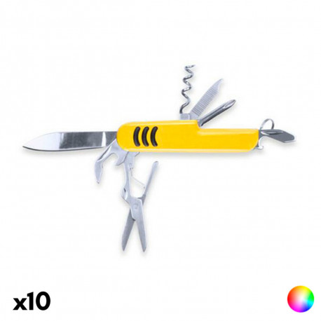 10-in-1 multi-purpose knife 144586 (10Units) (Blue)