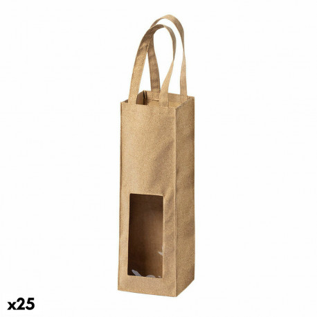 Bag 146953 Brown Cork Bottle (25 Units) (Brown)