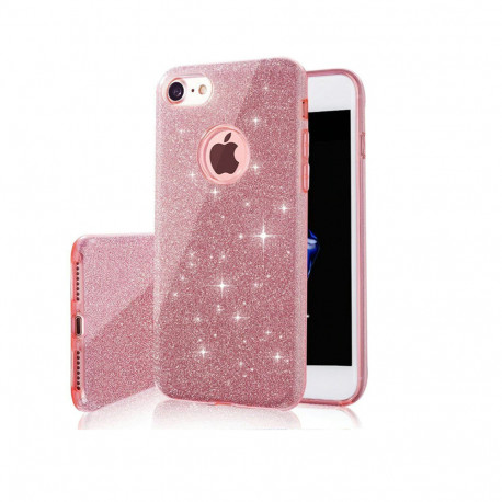 TelForceOne case Glitter 3in1 Samsung Galaxy S20 FE/S20 Lite/S20 FE 5G, pink