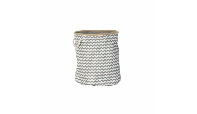 Dekoratiivkorv DKD Home Decor Valge Hall Džuut