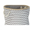 Korv DKD Home Decor Polüester Džuut Siksak Boho (38 x 38 x 45 cm) Korv DKD Home Decor Polüester Džuut Siksak Boho (38 x 38 x 45 cm)