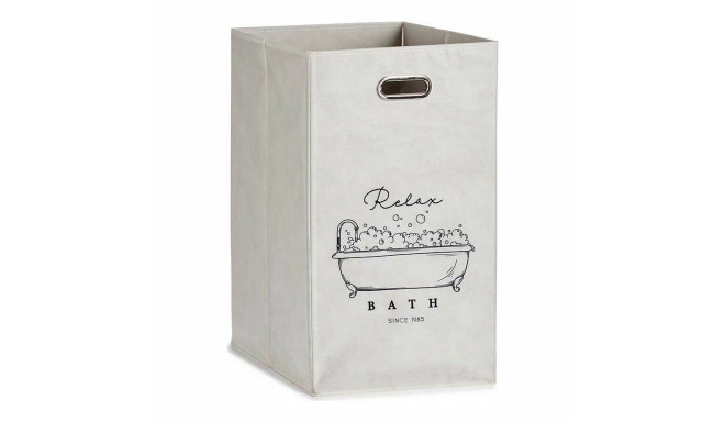 Универсальная корзина Berilo Relax Bath Белый Картон 60 L 35 x 57 x 35 cm Складной