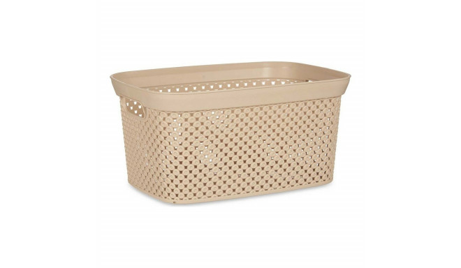 Korv Kipit 081057-5 Beež Plastmass 10 L 24 x 17 x 35 cm