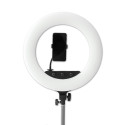 Caruba RGB Round Vlogger 18 inch LED Set met Tas   Zwart