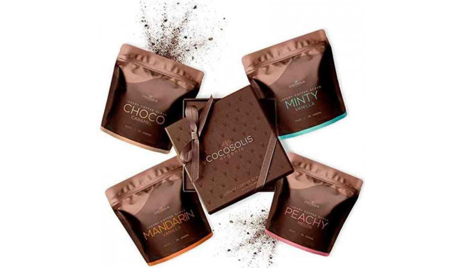 Sejas tonizējošais līdzeklis Luxury Coffee Scrub Box Cocosolis Luxury Coffee Scrub Box 4 Daudzums (4