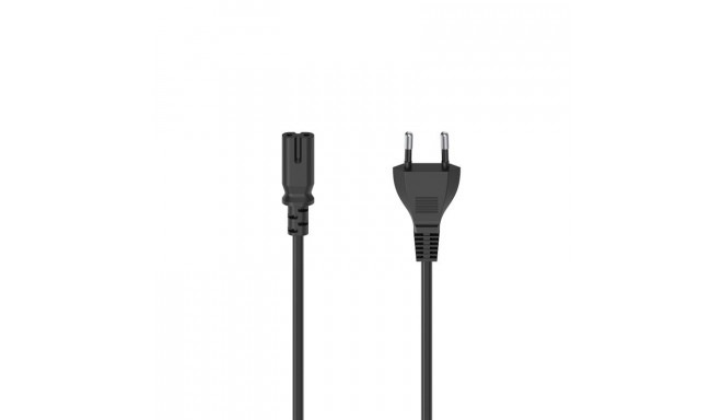 Voolukaabel Hama 2-pin 1,5m, must