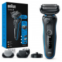 Braun Series 5 AutoSense Wet & Dry, must/sinine - Pardel