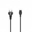 Hama power cord, 3-pin, must - Voolujuhe