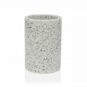 Toothbrush Holder Versa White Resin (7,3 x 10,4 x 7,3 cm)