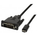 LogiLink kaabel USB-C - DVI UA0331 1,8m